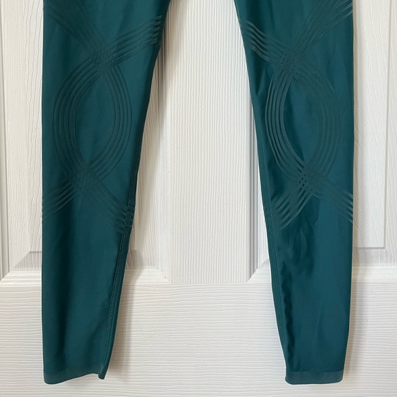 Fanka Women's Body Sculpt Reversible Wear Forest Green Sculpt 26” Leggings S - Picture 9 of 12